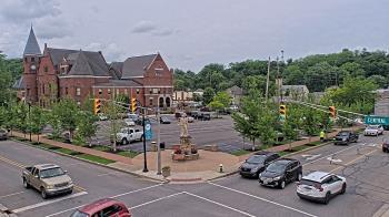 Weather camera view of City of Connersville.