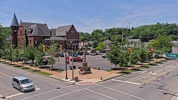 Weather camera view of City of Connersville.