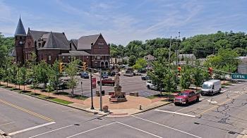 Weather camera view of City of Connersville.