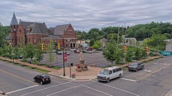 Weather camera view of City of Connersville.