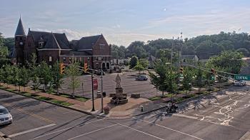 Weather camera view of City of Connersville.