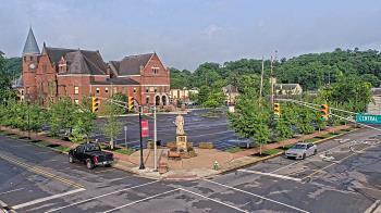 Weather camera view of City of Connersville.