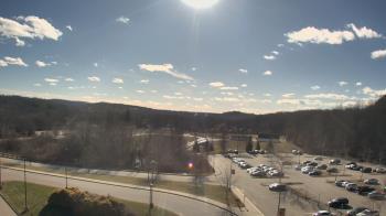 Weather camera view of Plainfield High School.