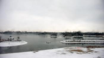 Weather camera view of Three Oaks Recreation Area.