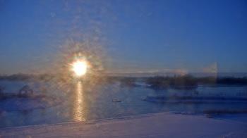 Weather camera view of Three Oaks Recreation Area.