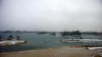 Weather camera view of Three Oaks Recreation Area.