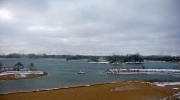 Weather camera view of Three Oaks Recreation Area.