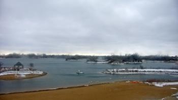 Weather camera view of Three Oaks Recreation Area.