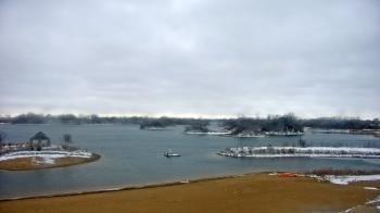 Weather camera view of Three Oaks Recreation Area.