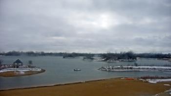 Weather camera view of Three Oaks Recreation Area.