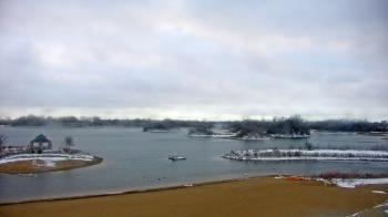 Weather camera view of Three Oaks Recreation Area.