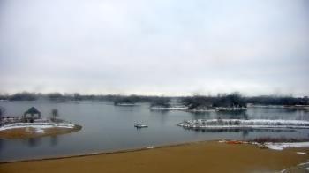 Weather camera view of Three Oaks Recreation Area.