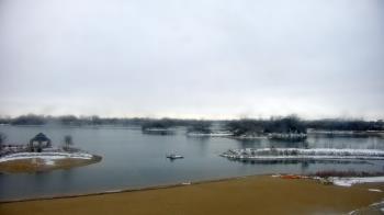 Weather camera view of Three Oaks Recreation Area.