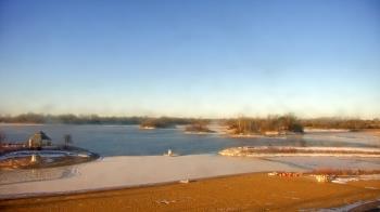 Weather camera view of Three Oaks Recreation Area.