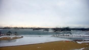 Weather camera view of Three Oaks Recreation Area.