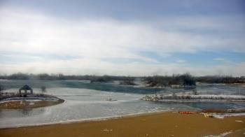 Weather camera view of Three Oaks Recreation Area.