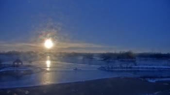 Weather camera view of Three Oaks Recreation Area.