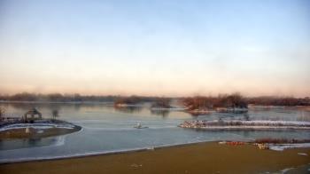 Weather camera view of Three Oaks Recreation Area.