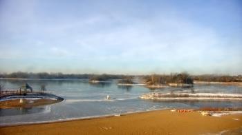 Weather camera view of Three Oaks Recreation Area.