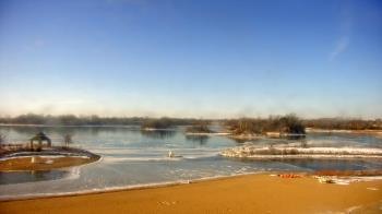 Weather camera view of Three Oaks Recreation Area.