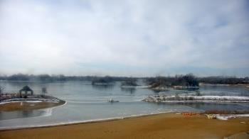 Weather camera view of Three Oaks Recreation Area.