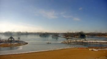 Weather camera view of Three Oaks Recreation Area.