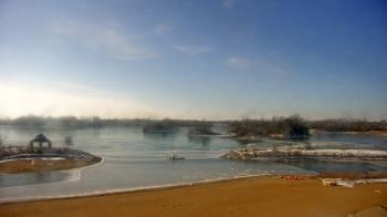 Weather camera view of Three Oaks Recreation Area.