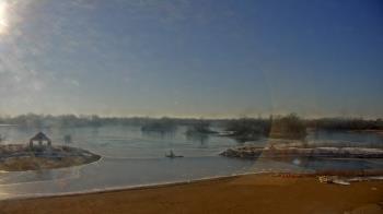 Weather camera view of Three Oaks Recreation Area.