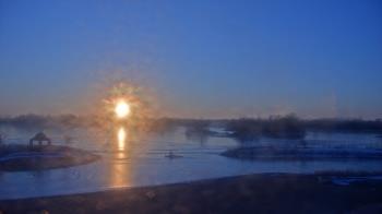 Weather camera view of Three Oaks Recreation Area.