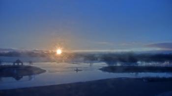 Weather camera view of Three Oaks Recreation Area.