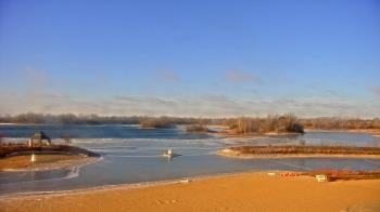Weather camera view of Three Oaks Recreation Area.