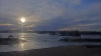 Weather camera view of Three Oaks Recreation Area.