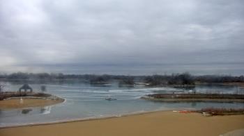 Weather camera view of Three Oaks Recreation Area.