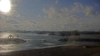 Weather camera view of Three Oaks Recreation Area.