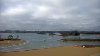 Weather camera view of Three Oaks Recreation Area.