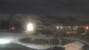 Weather camera view of United Methodist Church.