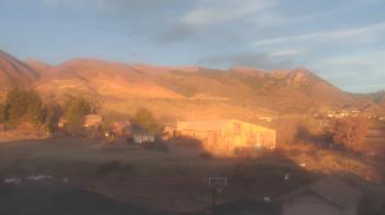 Weather camera view of United Methodist Church.