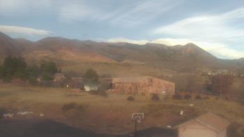 Weather camera view of United Methodist Church.