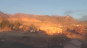 Weather camera view of United Methodist Church.