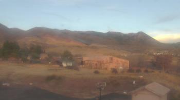 Weather camera view of United Methodist Church.