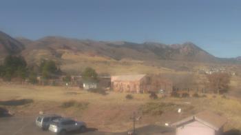 Weather camera view of United Methodist Church.