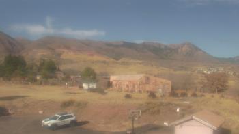 Weather camera view of United Methodist Church.