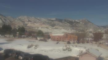 Weather camera view of United Methodist Church.