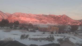 Weather camera view of United Methodist Church.