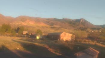 Weather camera view of United Methodist Church.