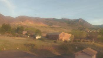 Weather camera view of United Methodist Church.