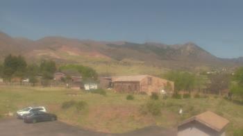 Weather camera view of United Methodist Church.