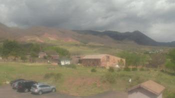 Weather camera view of United Methodist Church.