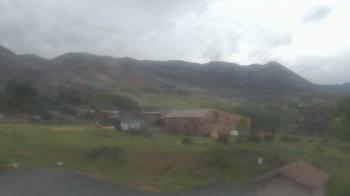 Weather camera view of United Methodist Church.