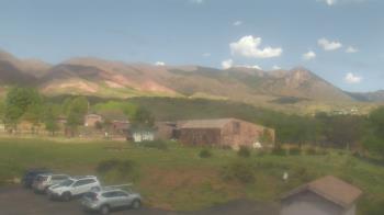 Weather camera view of United Methodist Church.